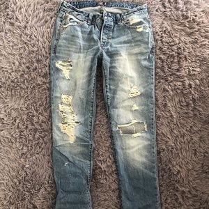 Abercrombie Ripped Jeans